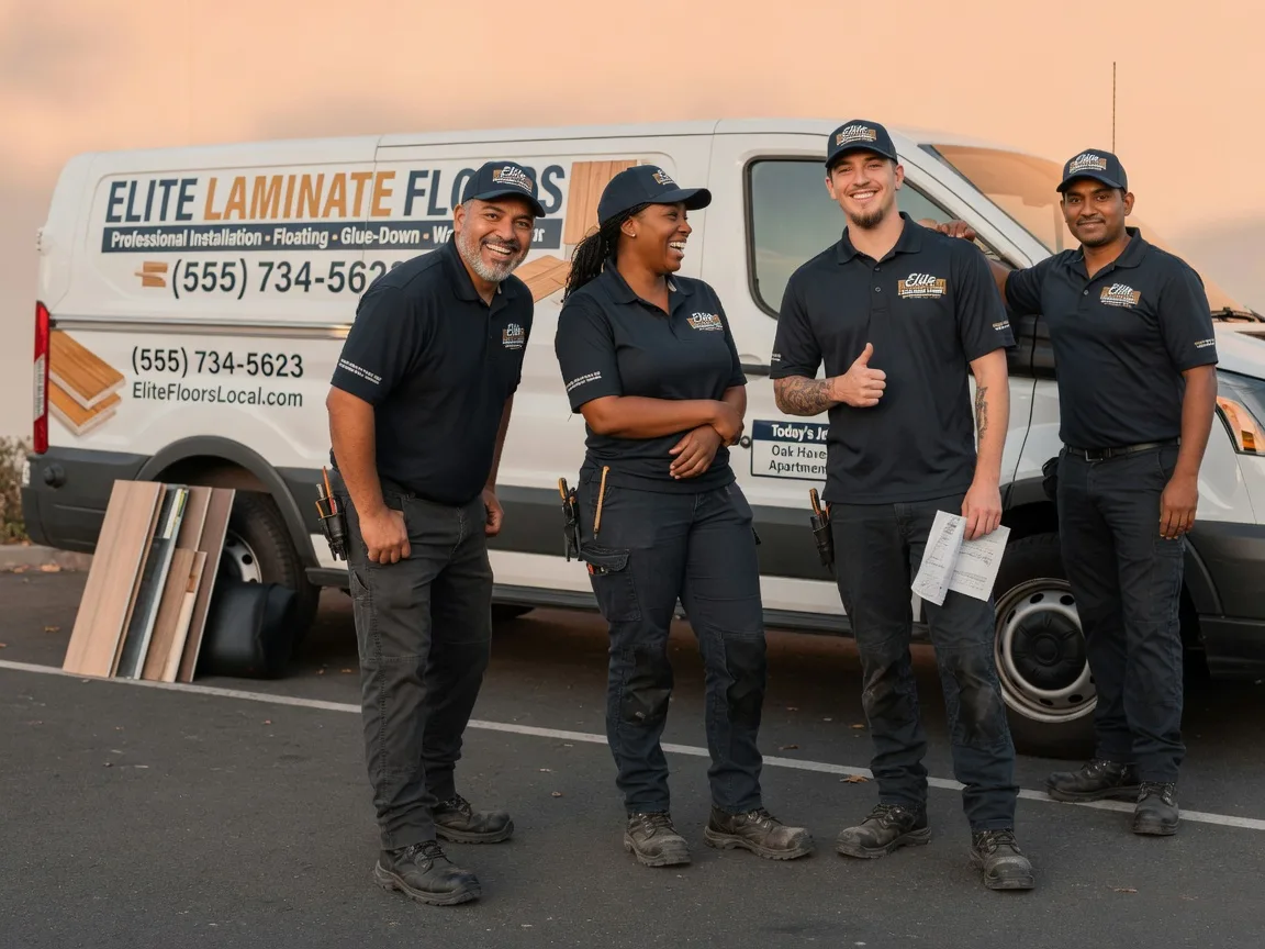 Laminate flooring installation company in Ivor, VA